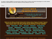 Tablet Screenshot of eaglerocktradingpost.com